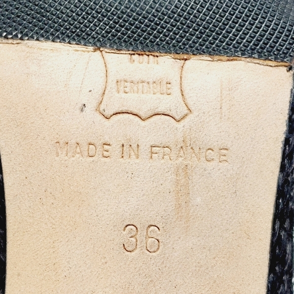 Isabel Marant Black Leather Ankle Wide Buckle Strap Pointy Toe High Heels D756 - Picture 9 of 13